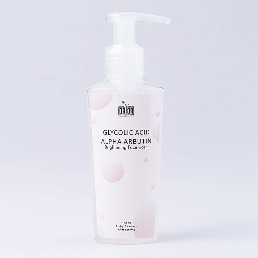 Glycolic Acid & Alpha Arbutin Facewash Orior Skincare