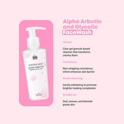 Glycolic Acid & Alpha Arbutin Facewash