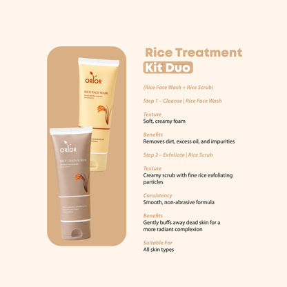 Cleanse and Detox Rice Treatment Duo